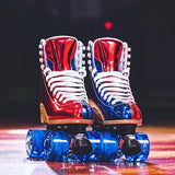 Jackson EVO Viper Roller Skates - Red White Blue