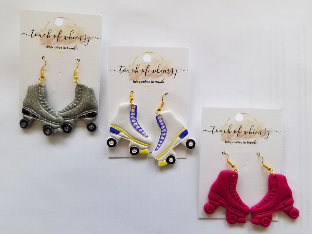 Roller skate earrings Roller skate earrings