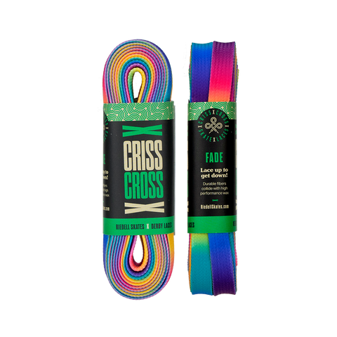Criss Cross X Derby Laces - Fade