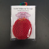 Crochet Button Top Toe Caps (1 pair)