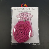 Crochet Button Top Toe Caps (1 pair)