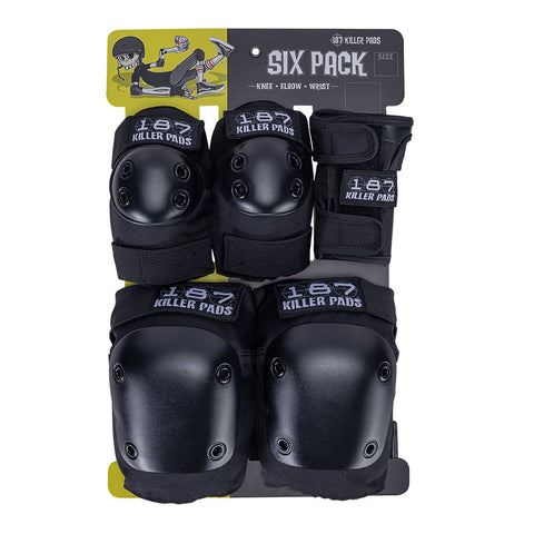 187 Killer Pads Six Pack Protective Pads