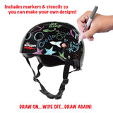 Triple Eight Wipeout Youth Dry Erase Helmet