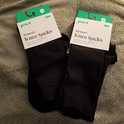 Pact Women's Knee Socks 2-pack