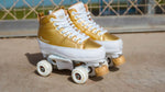 Chaya Kismet Barbiepatin Gold Roller Skates