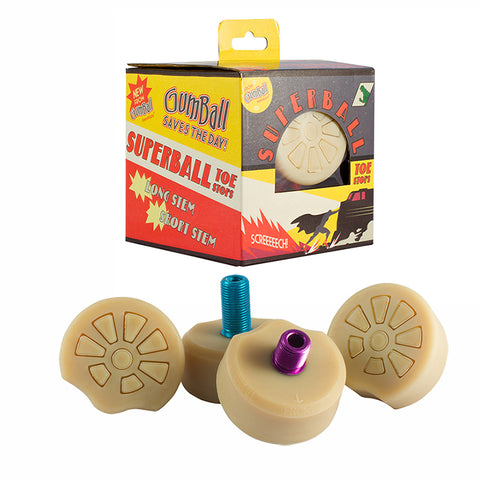 Gumball Superball Toe Stops (1 pair)