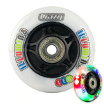 Crazy Skates illumin8 80mm Light Up Inline Skate Wheel (single wheel)
