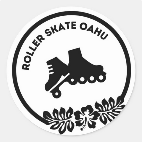 Roller Skate Oʻahu sticker